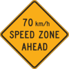 Speed Zone Sign Clip Art
